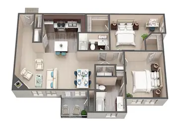 Ranch Three0Five Arlington Floorplan 5
