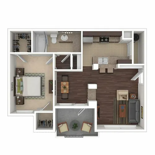 Ranch at Fossil Creek Haltom City Floorplan 1