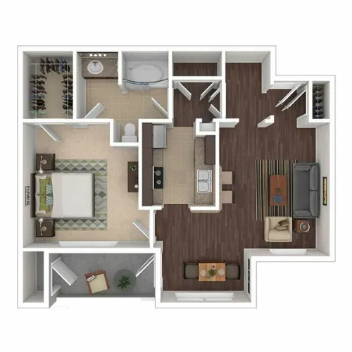 Ranch at Fossil Creek Haltom City Floorplan 2
