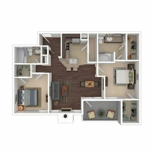 Ranch at Fossil Creek Haltom City Floorplan 4