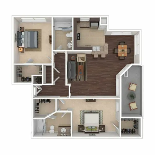 Ranch at Fossil Creek Haltom City Floorplan 5