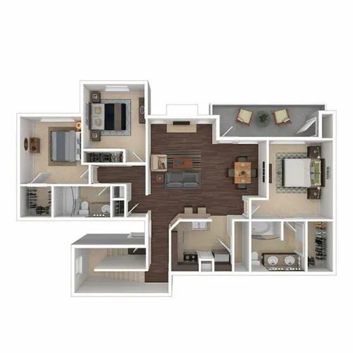 Ranch at Fossil Creek Haltom City Floorplan 6