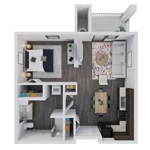 Regatta 55 Fort Worth FloorPlan 1