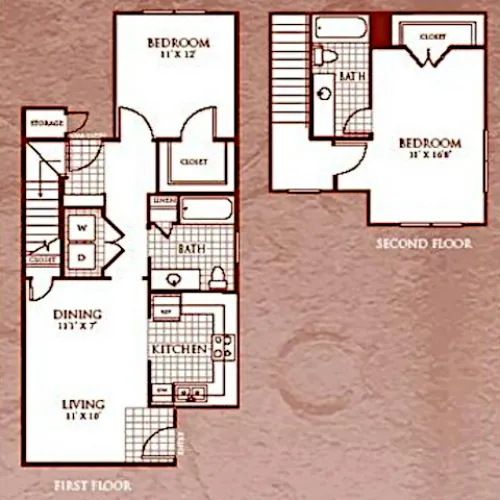 Renaissance Courts Denton Floorplan 4