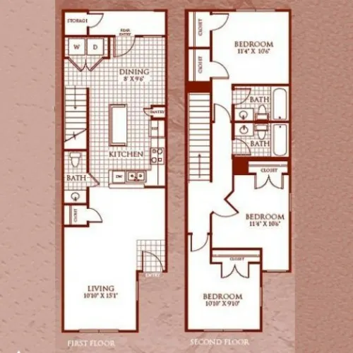 Renaissance Courts Denton Floorplan 5