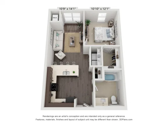 Reserve at Mayfield Arlington Floorplan 1