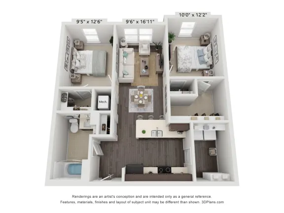 Reserve at Mayfield Arlington Floorplan 2