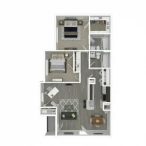 Riverside Apartments Arlington FloorPlan 2