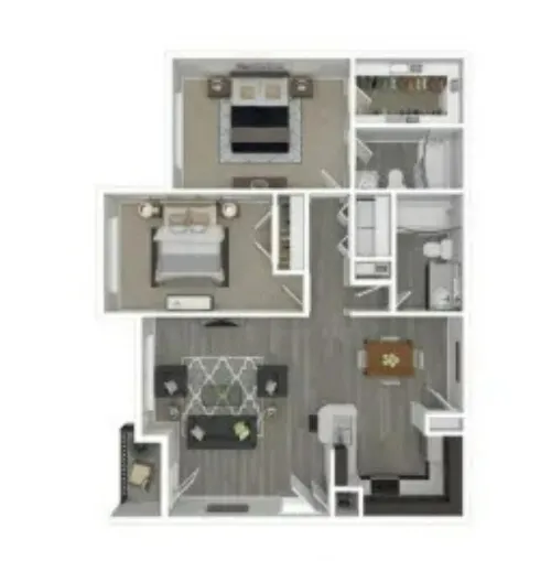 Riverside Apartments Arlington FloorPlan 3