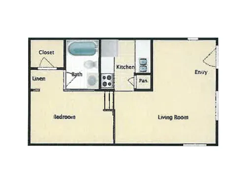 Riverwalk Fort Worth floor plan 1