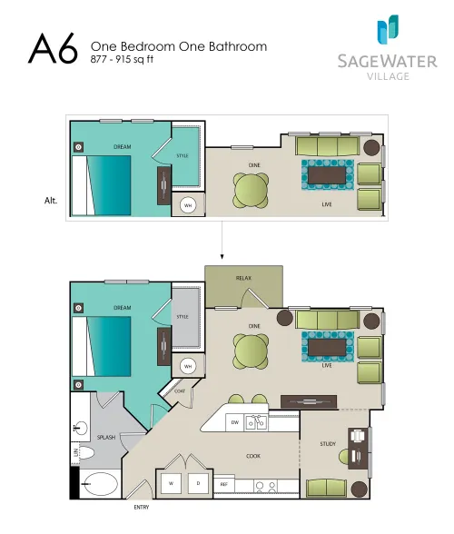 SageWater Village Fort Worth FLoorPlan 12