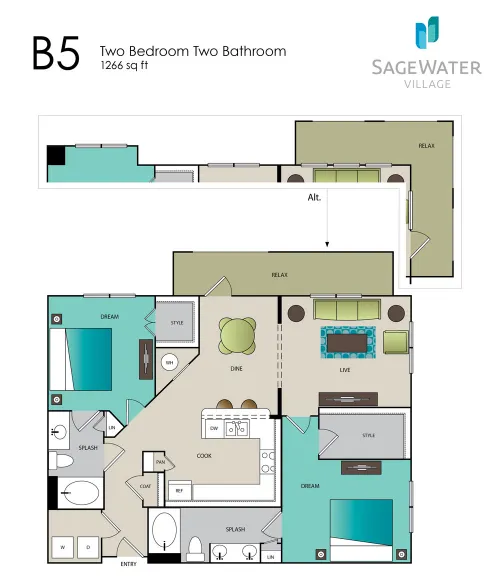SageWater Village Fort Worth FLoorPlan 19