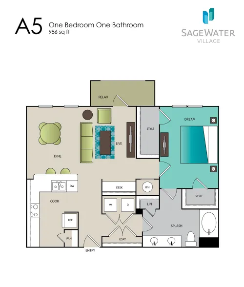 SageWater Village Fort Worth FLoorPlan 9