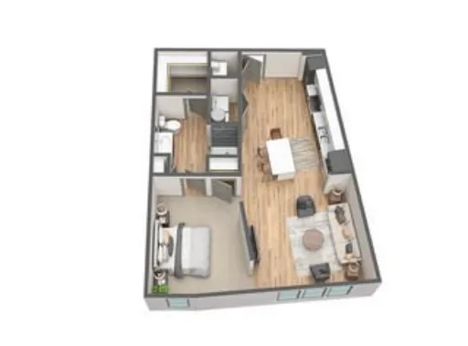 Shelby at Northside Fort Worth Floorplan 3