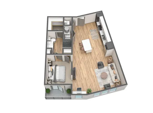 Shelby at Northside Fort Worth Floorplan 5