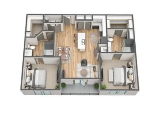 Shelby at Northside Fort Worth Floorplan 8
