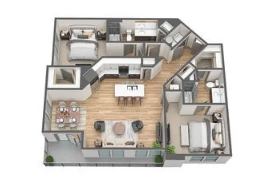 Shelby at Northside Fort Worth Floorplan 9