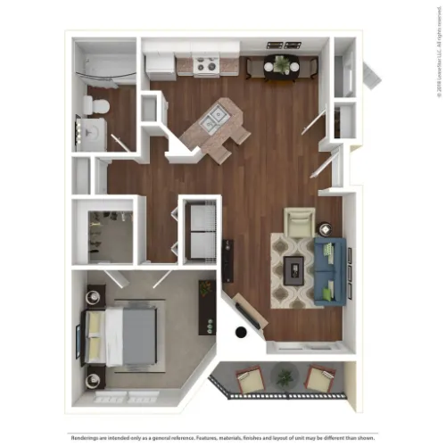 Siena Apartments Fort Worth FLOOR PLAN 2