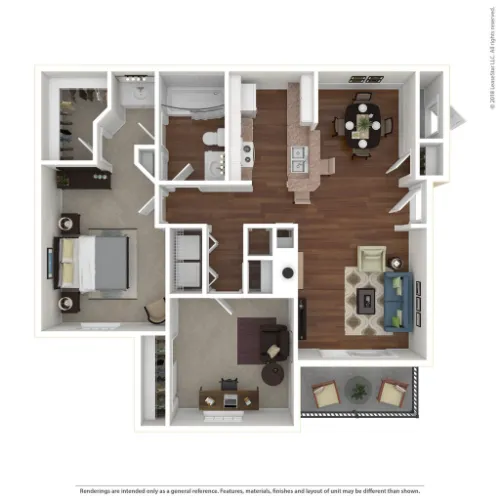 Siena Apartments Fort Worth FLOOR PLAN 4
