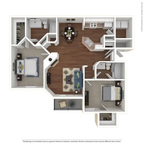 Siena Apartments Fort Worth FLOOR PLAN 5