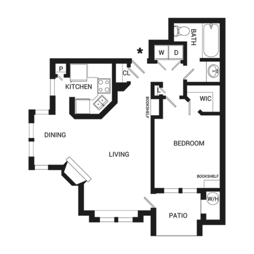 Sorrento Fort Worth Floorplan 1