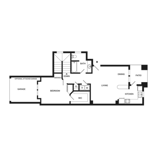 Sorrento Fort Worth Floorplan 2