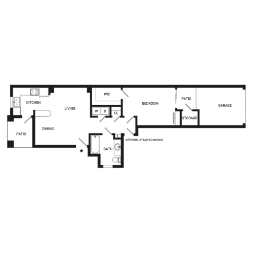 Sorrento Fort Worth Floorplan 3
