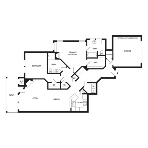 Sorrento Fort Worth Floorplan 7
