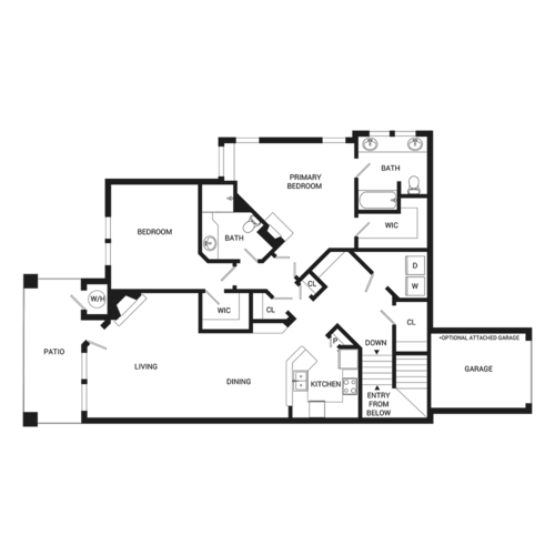 Sorrento Fort Worth Floorplan 8