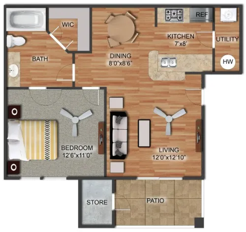 Southpoint Villas floor plan 2