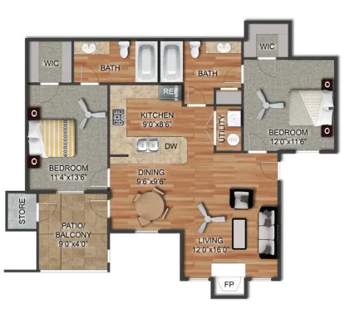 Southpoint Villas floor plan 5