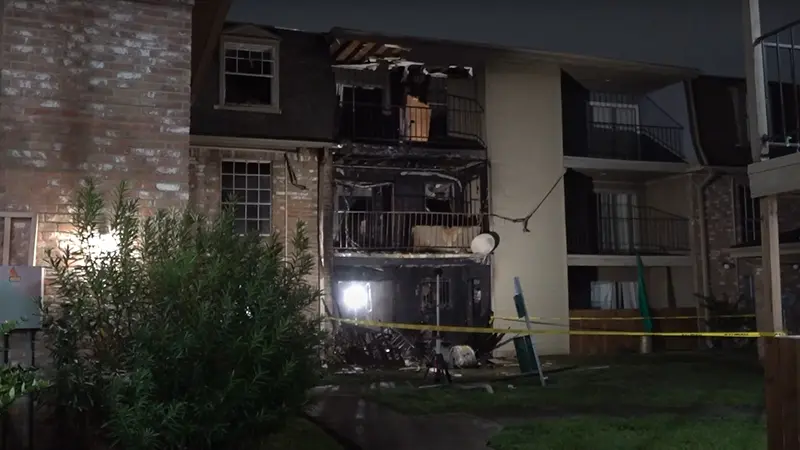 Southwest Houston Apartment Fire - A Fire Set on Purpose