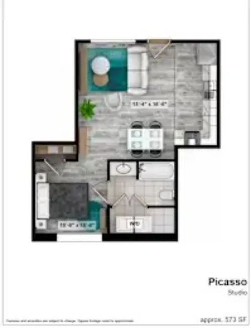 Square9 Denton FloorPlan 1