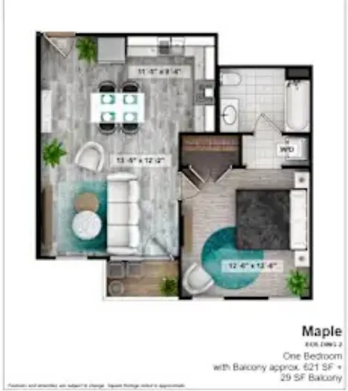Square9 Denton FloorPlan 21