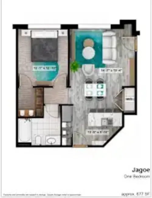 Square9 Denton FloorPlan 33