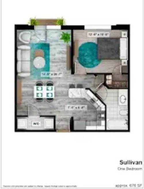 Square9 Denton FloorPlan 43