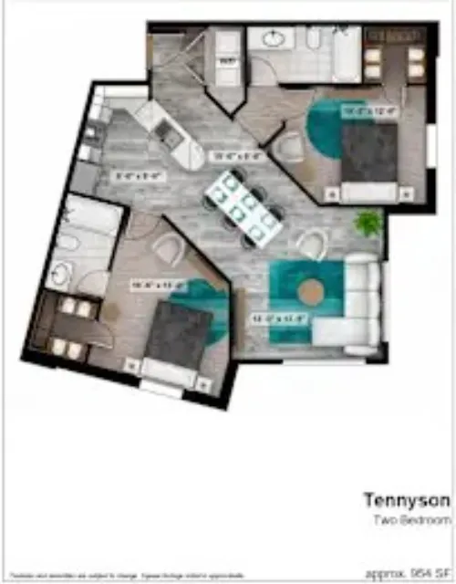 Square9 Denton FloorPlan 47
