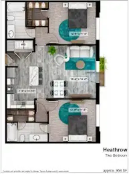 Square9 Denton FloorPlan 48