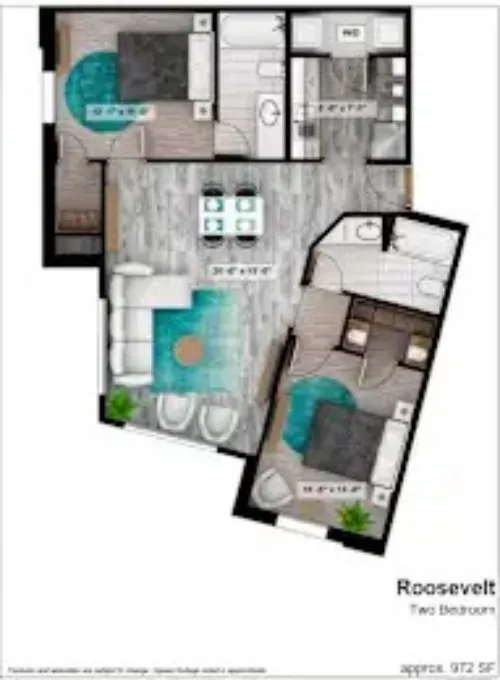 Square9 Denton FloorPlan 49