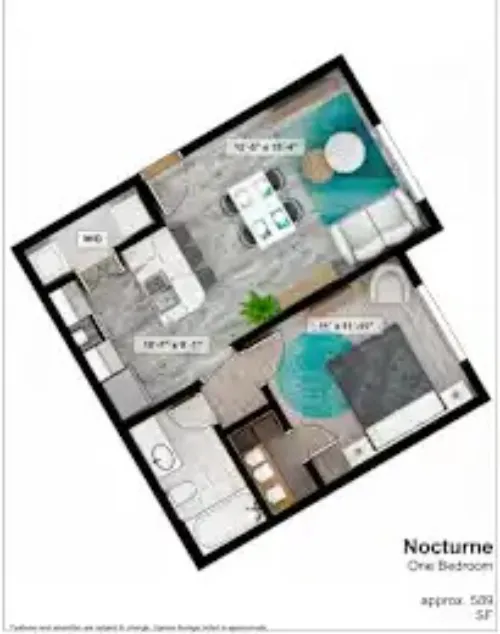 Square9 Denton FloorPlan 50