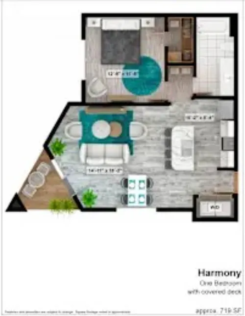 Square9 Denton FloorPlan 52