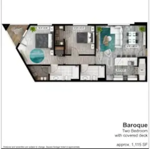 Square9 Denton FloorPlan 60
