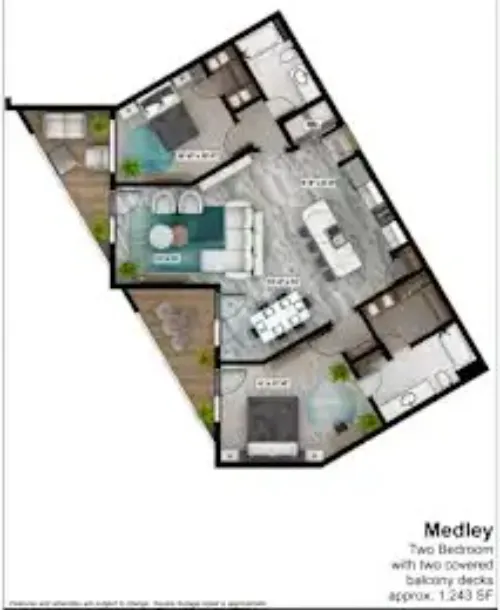 Square9 Denton FloorPlan 61