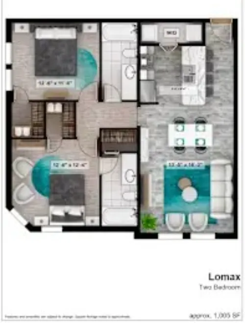 Square9 Denton FloorPlan 67