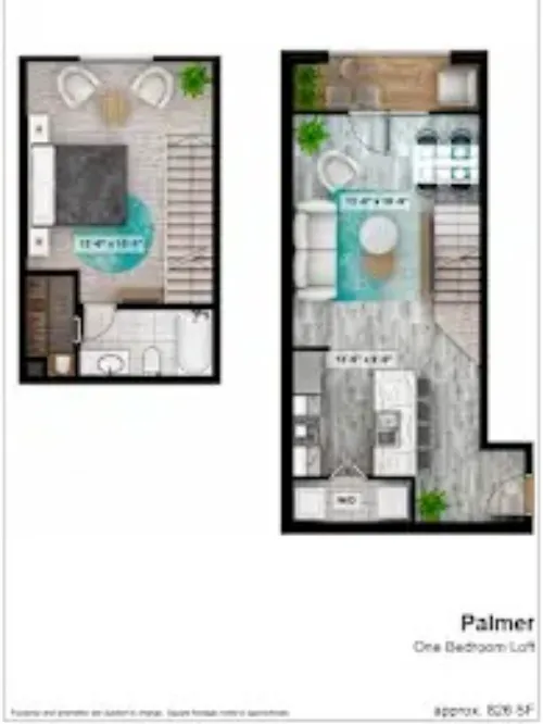 Square9 Denton FloorPlan 72
