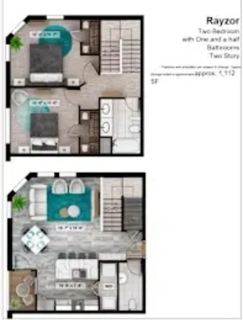 Square9 Denton FloorPlan 75