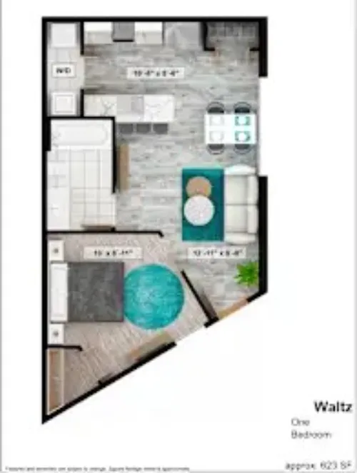 Square9 Denton FloorPlan 76