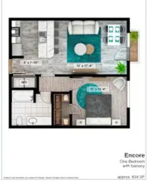 Square9 Denton FloorPlan 81