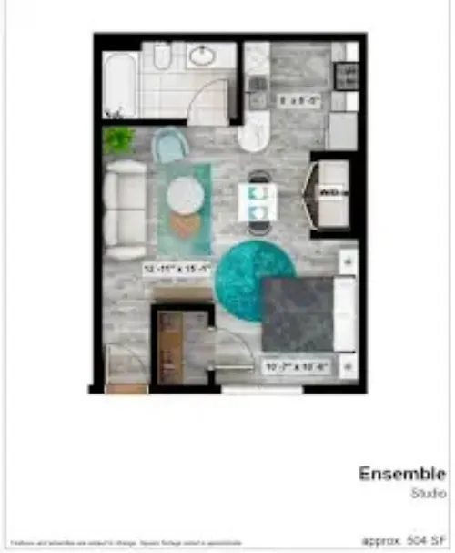 Square9 Denton FloorPlan 82