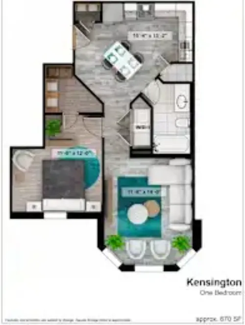 Square9 Denton FloorPlan 84